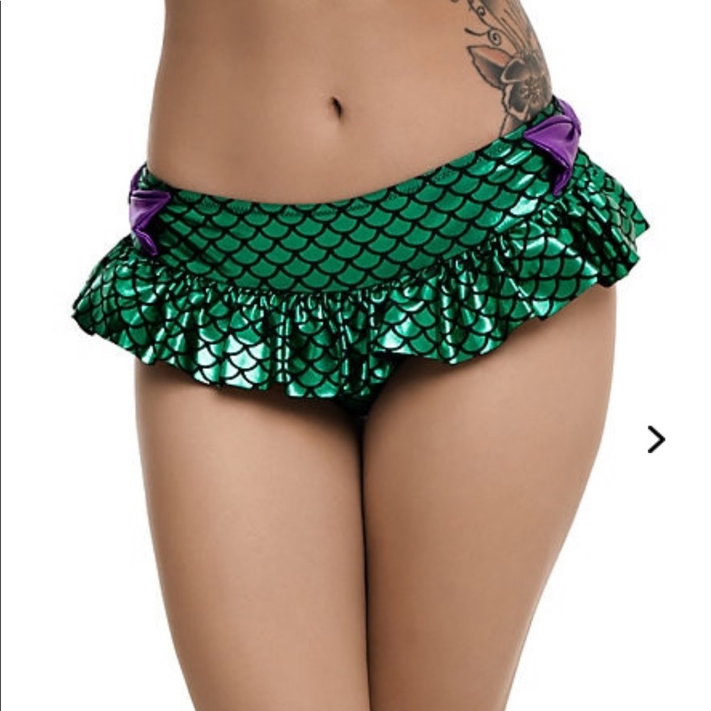💕DISNEY LITTLE MERMAID ARIEL RUFFLED SWIM BOTTOMS